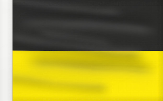 Flag, with reinforced hoist: Kashubian Kaschuben Kaszëbskô fana Kaszëbskò-Pòmòrsczi Zrzeszenia Kašubská vlajka Kaszubsko fana Prapor kaszubiw