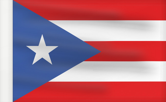 Flag, with reinforced hoist: Puerto Rico Porto Rico Puerto Ricos Portoryka Porto-Riko De Porto Rico Ka hae Pokoliko Standardo di Porto-Riko Portuum Divum Porto Rica Флаг Пуэрто-Рико Прапор Пуерто-Рико Stän Puertorikeänas