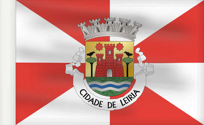 Flag, with reinforced hoist: Leiria