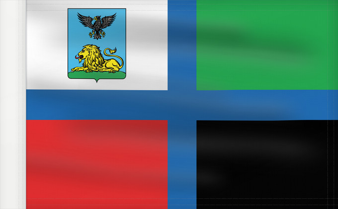 Drapeau, avec guindant renforcé : Belgorod Oblast	Oblast de Belgorod	Óblast de Bélgorod	Oblast Belgorod	Флаг Белгородской области