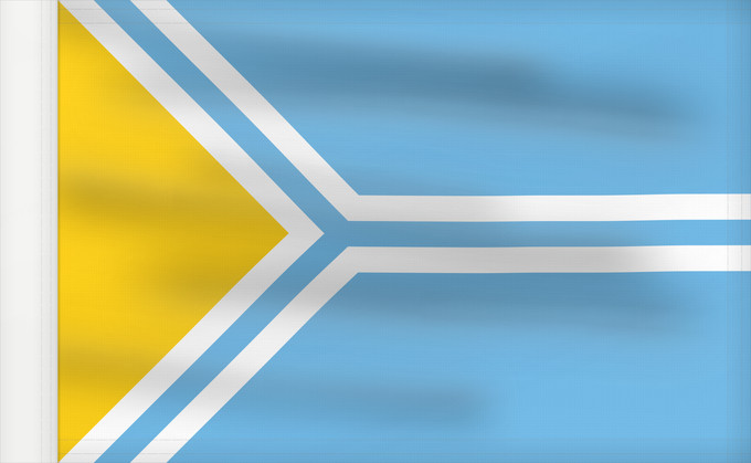 Drapeau, avec guindant renforcé : Tuva	Tyva Republic	 Touva ou République de Touva	Tuvá	Tyva	Парчами Тува