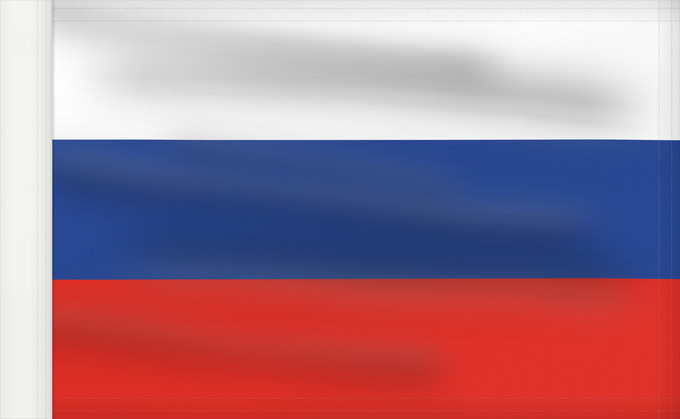 Drapeau, avec guindant renforcé : Russia	Russian Federation	Russie	Rusia	Russische Föderation
