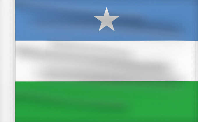 Drapeau, avec guindant renforcé : Puntland Puntlandia علم أرض البنط