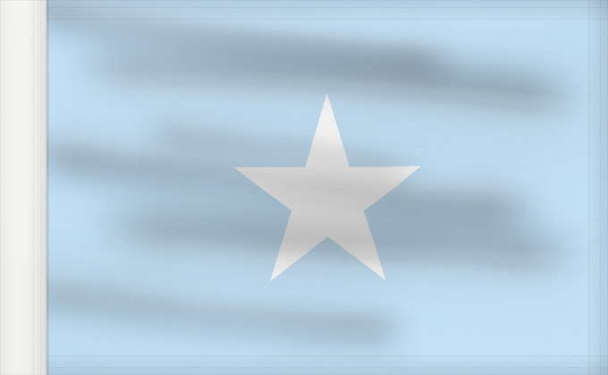 Drapeau, avec guindant renforcé : Somalia sky blue Somalia (sky blue) Somalie (bleu ciel) Somalia (azul cielo) Somalia (hellblau) Somalia (azzurro cielo)