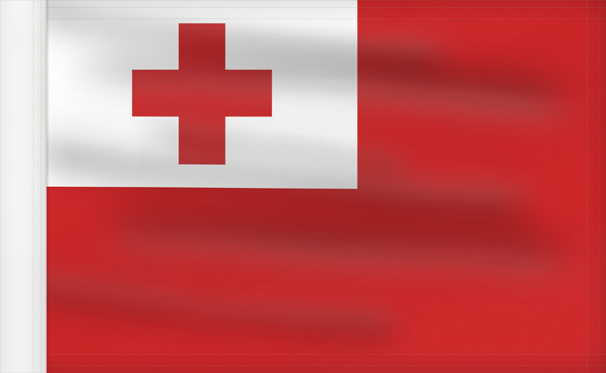 Flag, with reinforced hoist: Tonga Thonga Brattagh ny Tongey Tonge Fuka ʻo Tonga