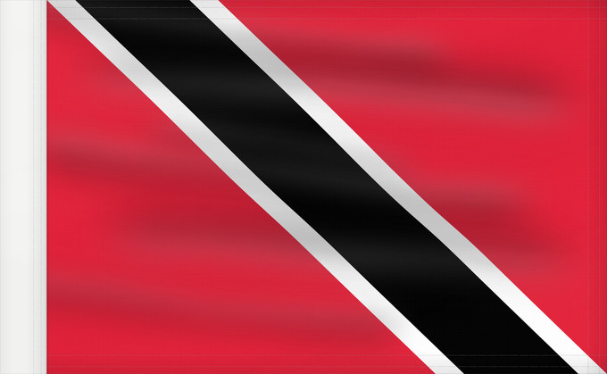 Drapeau, avec guindant renforcé : Trinidad and Tobago	Trinité-et-Tobago	Trinidad y Tobago	Trinidad und Tobago	Trinidad e Tobago	Trinidad en Tobago	Trindade e Tobago	Trynidadu i Tobago	Trinidad a Tobago	Trinidad og Tobagos	Trinidado kaj Tobago	Trinidadi ja Tobago lipp	Tríonóide agus Tobága