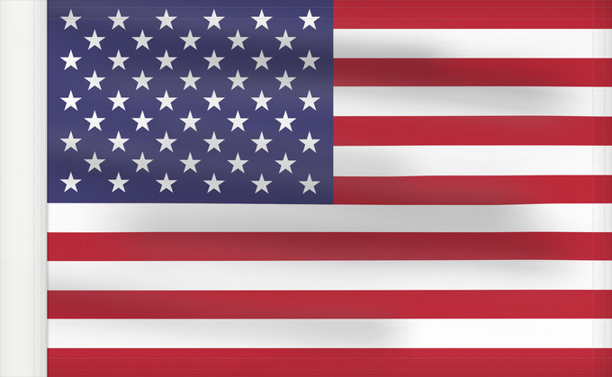 Flag, with reinforced hoist: United States Minor Outlying Islands