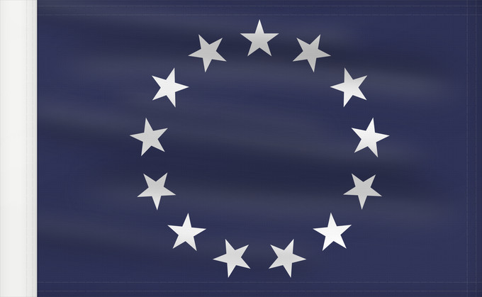Bandera, con lado del asta reforzado: United States Foreign Service Officer	Flag of a United States Foreign Service Officer	The official flag for an officer of the United States Foreign Service