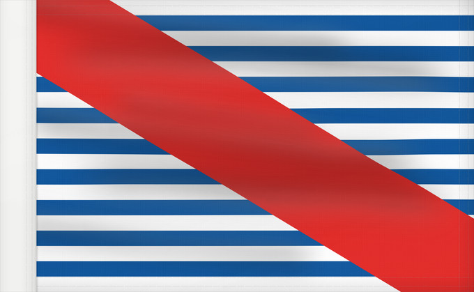Drapeau, avec guindant renforcé : Canelones Department Department of Canelones, Uruguay département de Canelones Departamento de Canelones, Uruguay Canelones (Departamento) Dipartimento di Canelones