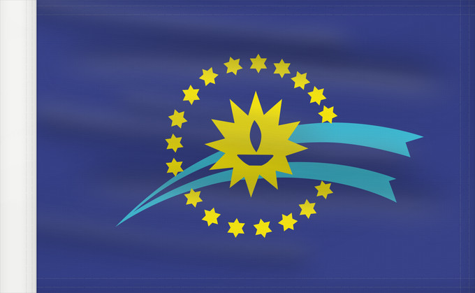 Drapeau, avec guindant renforcé : Durazno Department Durazno département de Durazno Durazno