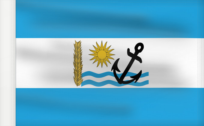 Drapeau, avec guindant renforcé : Rio Negro Department Río Negro Department Río Negro
