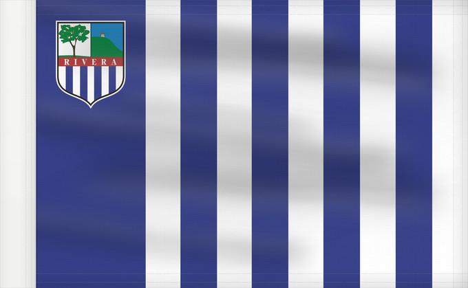 Drapeau, avec guindant renforcé : Rivera Department	Rivera