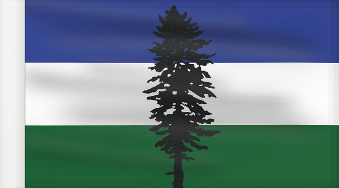 Drapeau, avec guindant renforcé : Cascadia