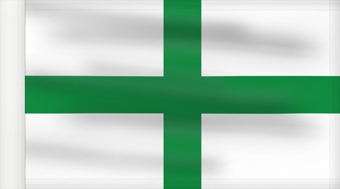 Flag, with reinforced hoist: Order of Saint Lazarus Ordre de Saint-Lazare Orden de San Lázaro Orden des Heiligen Lazarus Ordine di San Lazzaro Zakonu św. Łazarza