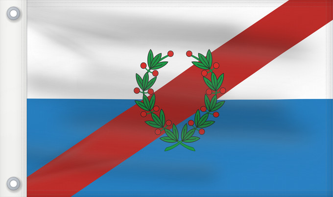 Drapeau, avec deux œillets métalliques et guindant renforcé : Provincia de La Rioja La Rioja Province province de La Rioja provincia argentina de La Rioja Rioja (Provinz) La Rioja Province, Argentina