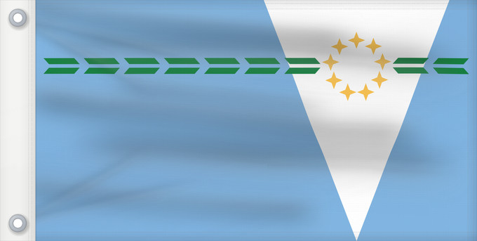 Drapeau, avec deux œillets métalliques et guindant renforcé : Provincia de Formosa	Formosa Province, Argentina	Province de Formosa	Formosa provincia	formosa provinz	Formosa Provincia