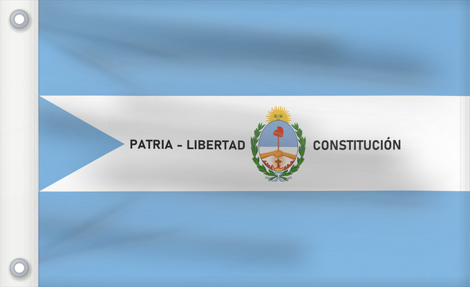 Drapeau, avec deux œillets métalliques et guindant renforcé : Provincia de Corrientes Corrientes Province, Argentina Province de Corrientes Provincia de Corrientes, Argentina Corrientes (Provinz) Provincia di Corrientes