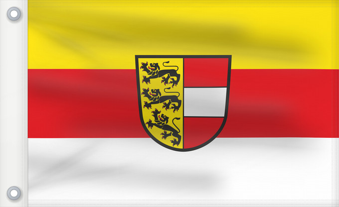 Bandera, con dos ojales metálicos y lado del asta reforzado: Carinthia	Carinthia (state)	Kärnten	Carintia