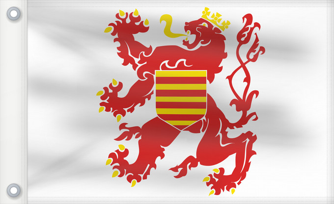 Bandera, con dos ojales metálicos y lado del asta reforzado: Limburg (nl)