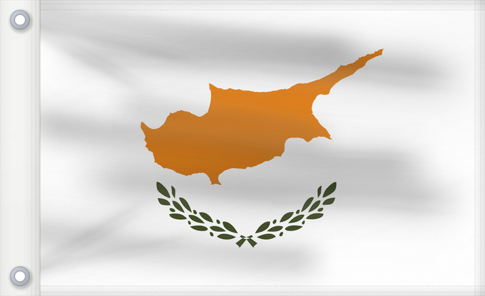 Flag, with two metal eyelets and reinforced hoist: Cyprus	Chypre	Chipre	Zypern	Cipro	Cypru	علم قبرص	Сцяг Кіпра	Знаме на Кипър	সাইপ্রাসের পতাকা	Kyperská vlajka	Cyperns	Σημαία της Κύπρου	Kipro	Küprose lipp	پرچم قبرس	Kyproksen	Cipire	Σημεῖον τῆς Κύπρου	דגל קפריסין	Ciprus	Կիպրոսի դրոշ	კვიპროსის დროშა	Cypriae	