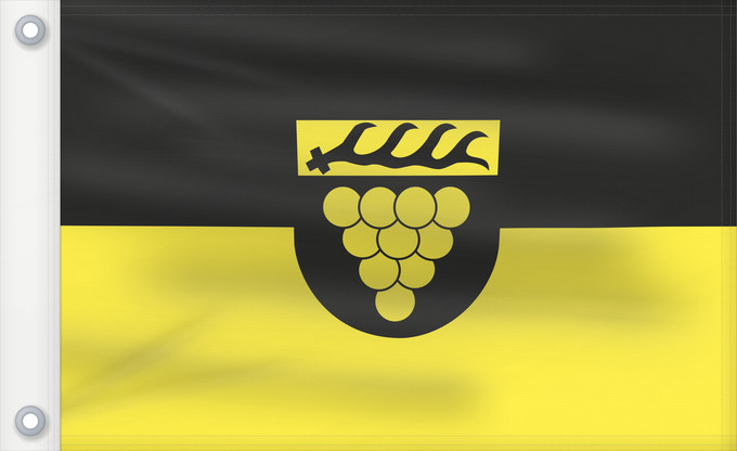 Bandera, con dos ojales metálicos y lado del asta reforzado: Weinstadt (Region Stuttgart)