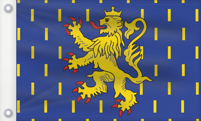 Drapeau, avec deux œillets métalliques et guindant renforcé : Franche-Comté