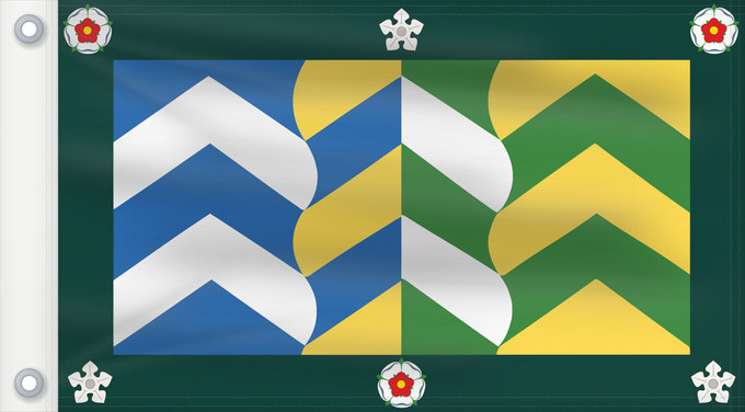 Drapeau, avec deux œillets métalliques et guindant renforcé : Cumbria