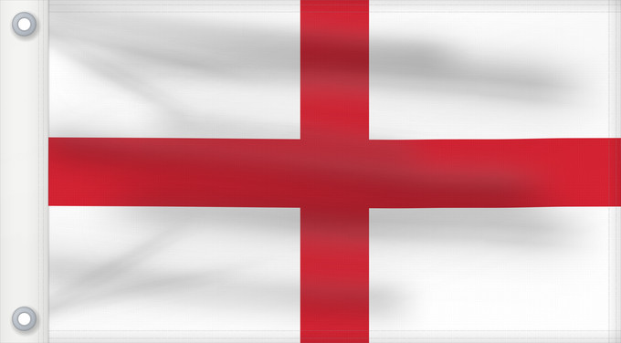 Bandera, con dos ojales metálicos y lado del asta reforzado: England	Inglaterra	Inghilterra