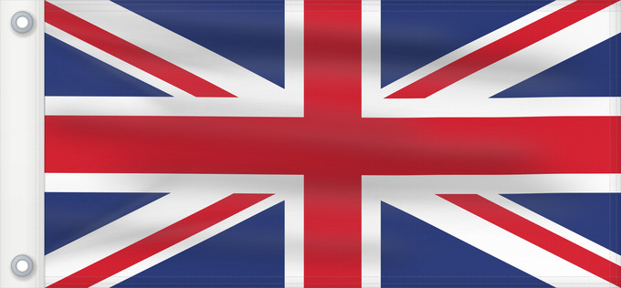 Bandera, con dos ojales metálicos y lado del asta reforzado: Northern Ireland