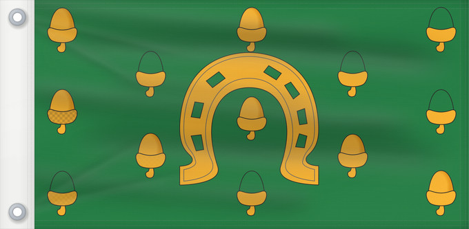 Flag, with two metal eyelets and reinforced hoist: Rutland older colours Rutland comté de Rutland