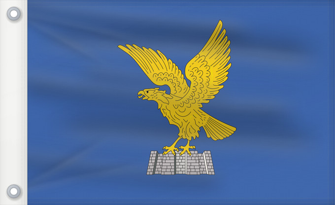 Drapeau, avec deux œillets métalliques et guindant renforcé : Friuli-Venezia Giulia