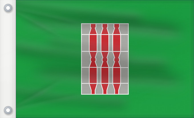 Flag, with two metal eyelets and reinforced hoist: Umbria	Italian region Umbria	Région de l'Ombrie	Regione italiana Umbria