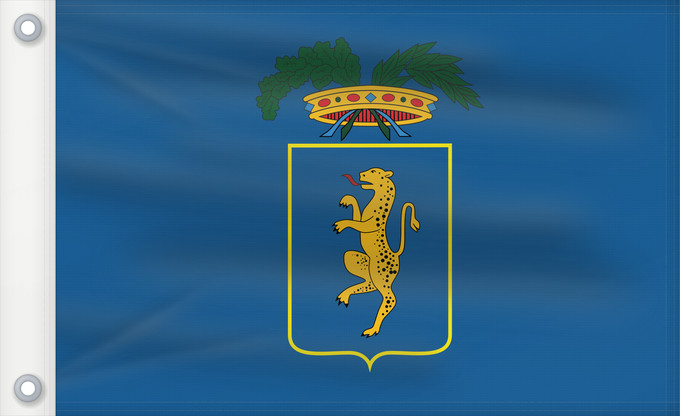 Drapeau, avec deux œillets métalliques et guindant renforcé : Lucca Province Province of Lucca Province de Lucca Provincia de Luca Provinz Lucca Provincia di Lucca
