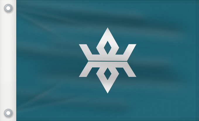 Drapeau, avec deux œillets métalliques et guindant renforcé : Iwate Prefecture	Préfecture d'Iwate	prefectura de Iwate	Präfektur Iwate	岩手県旗