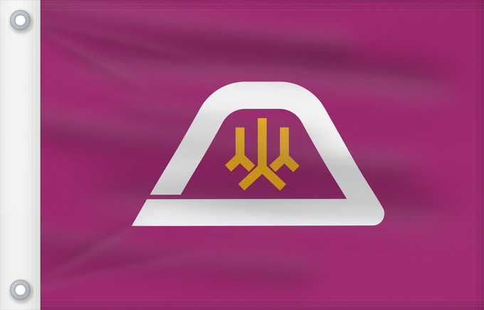 Drapeau, avec deux œillets métalliques et guindant renforcé : Yamanashi Prefecture	Yamanashi	Prefectura de Yamanashi	Präfektur Yamanashi	山梨県旗（1966年12月1日制定）