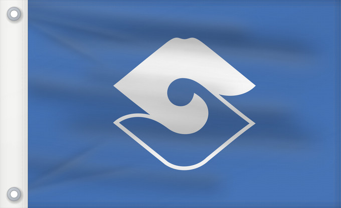 Drapeau, avec deux œillets métalliques et guindant renforcé : Sizuoka [Shizuoka]
