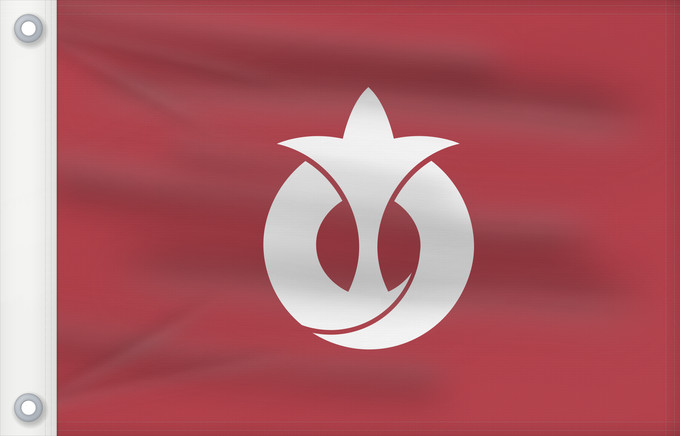 Bandera, con dos ojales metálicos y lado del asta reforzado: Aichi Prefecture Préfecture d'Aichi Prefectura de Aichi Präfektur Aichi Prefettura di Aichi Aichi Prefecture, Japan