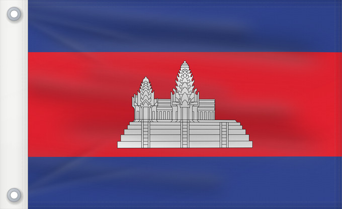 Bandera, con dos ojales metálicos y lado del asta reforzado: Cambodia	Cambodge	Camboya	Kambodscha	Cambogia	Cambodja	علم كمبوديا	কম্বোডিয়ার পতাকা	Kamboĝo	​柬埔寨國旗/Kán-pu-chhài koet-khì	ទង់ជាតិកម្ពុជា	ທຸງຊາດກຳປູເຈຍ	​柬埔寨之國旗	Камбоджа	Kambodže	Kambodjas	ธงชาติกัมพูชา	Quốc kỳ Campuchia	柬埔寨國旗	​柬埔寨国旗	​柬埔寨國旗	​Kampuchea ê kî-