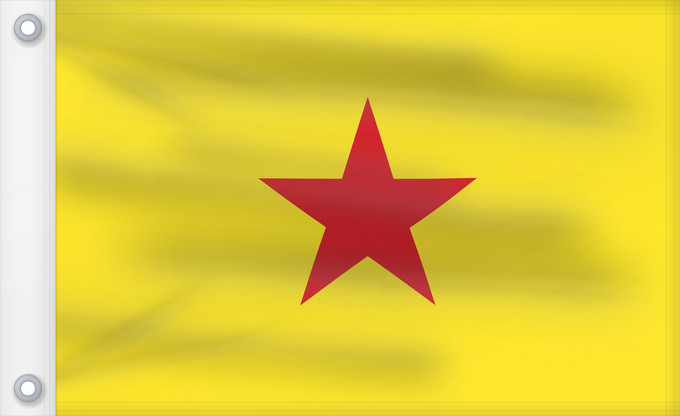 Drapeau, avec deux œillets métalliques et guindant renforcé : Mohéli