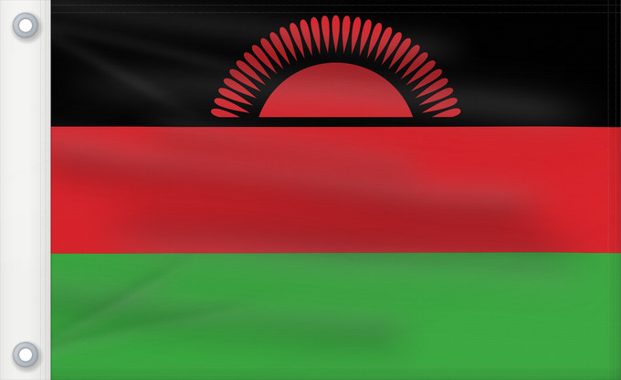 Drapeau, avec deux œillets métalliques et guindant renforcé : Malawi	Malaui	የማላዊ ሰንደቅ ዓላማ	علم ملاوي	Malawis	Malavio	Maláive	Mbendera ya Malaŵi	Флаг Малави	Malavija	Malaawi