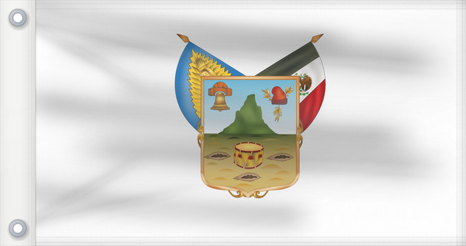 Drapeau, avec deux œillets métalliques et guindant renforcé : Hidalgo	hidalgo y fidalgo