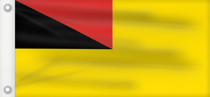 Flag, with two metal eyelets and reinforced hoist: Negeri Sembilan Negeri Sembilan, a state of Malaysia