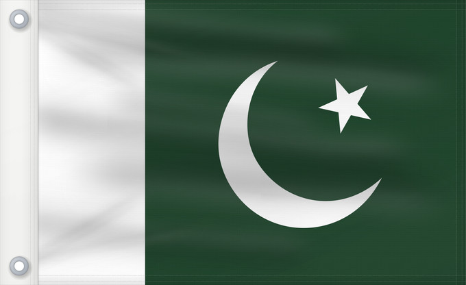 Flag, with two metal eyelets and reinforced hoist: Pakistan	 Pakistan	Pakistán	Paquistão	علم باكستان	পাকিস্তানের জাতীয় পতাকা	পাকিস্তানর ফিরালহান	Pakistano	पाकिस्तान का ध्वज	ପାକିସ୍ତାନୀ ଝଣ୍ଡା	ਪਾਕਿਸਤਾਨ ਦਾ ਕੌਮੀ ਝੰਡਾ	د پاکستان بيرغ	Флаг Пакистана	Pakistana	பாக்கித்தான் கொடி	Прапор Пакистану	پاکستان کا پرچم