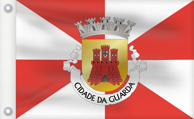 Flag, with two metal eyelets and reinforced hoist: Guarda