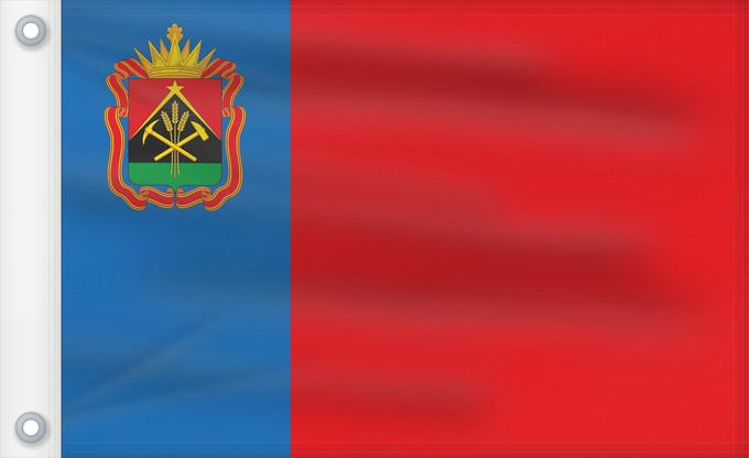 Drapeau, avec deux œillets métalliques et guindant renforcé : Kemerovo oblast	Kemerovo oblast, Russia	Oblast de Kemerovo	Óblast de Kémerovo	Oblast Kemerowo	Kemerovo Oblast