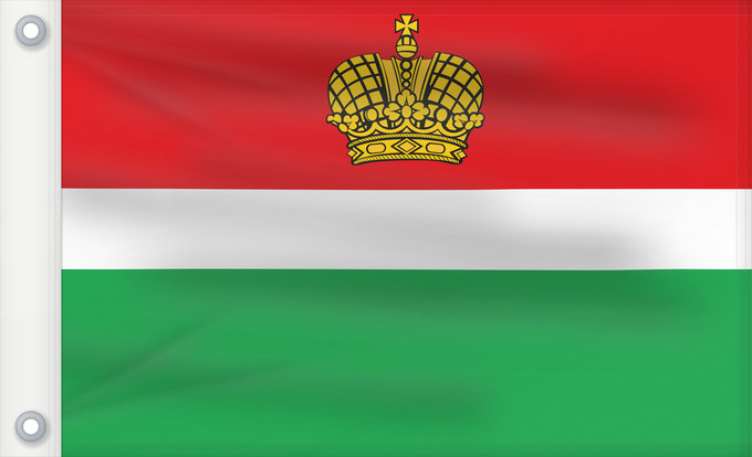 Drapeau, avec deux œillets métalliques et guindant renforcé : Kaluga Oblast	Oblast de Kalouga	Óblast de Kaluga	Oblast Kaluga