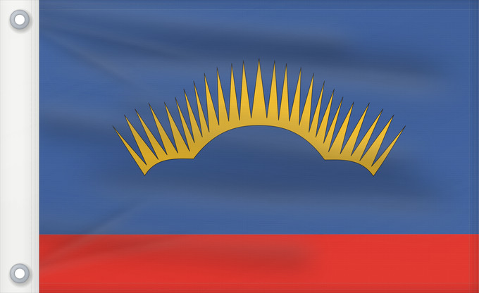 Drapeau, avec deux œillets métalliques et guindant renforcé : Murmansk Oblast	Oblast de Mourmansk	Óblast de Múrmansk	Oblast Murmansk	Oblast 'di Murmansk