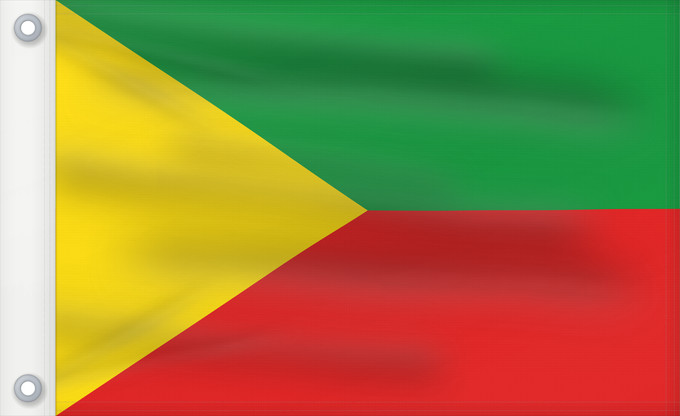 Drapeau, avec deux œillets métalliques et guindant renforcé : Zabaykalsky Krai Zabaïkalski Krai Zabaikalie Sabaikalski Krai Флаг Забайкальского края
