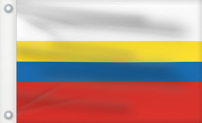 Drapeau, avec deux œillets métalliques et guindant renforcé : Presovsky vlajka Prešov Region Région de Prešov Región de Prešov Prešov