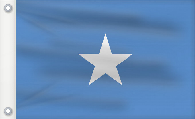Drapeau, avec deux œillets métalliques et guindant renforcé : Somalia	Somalie	Somalië	علم الصومال	ソマリアの国旗	Прапор Сомалі